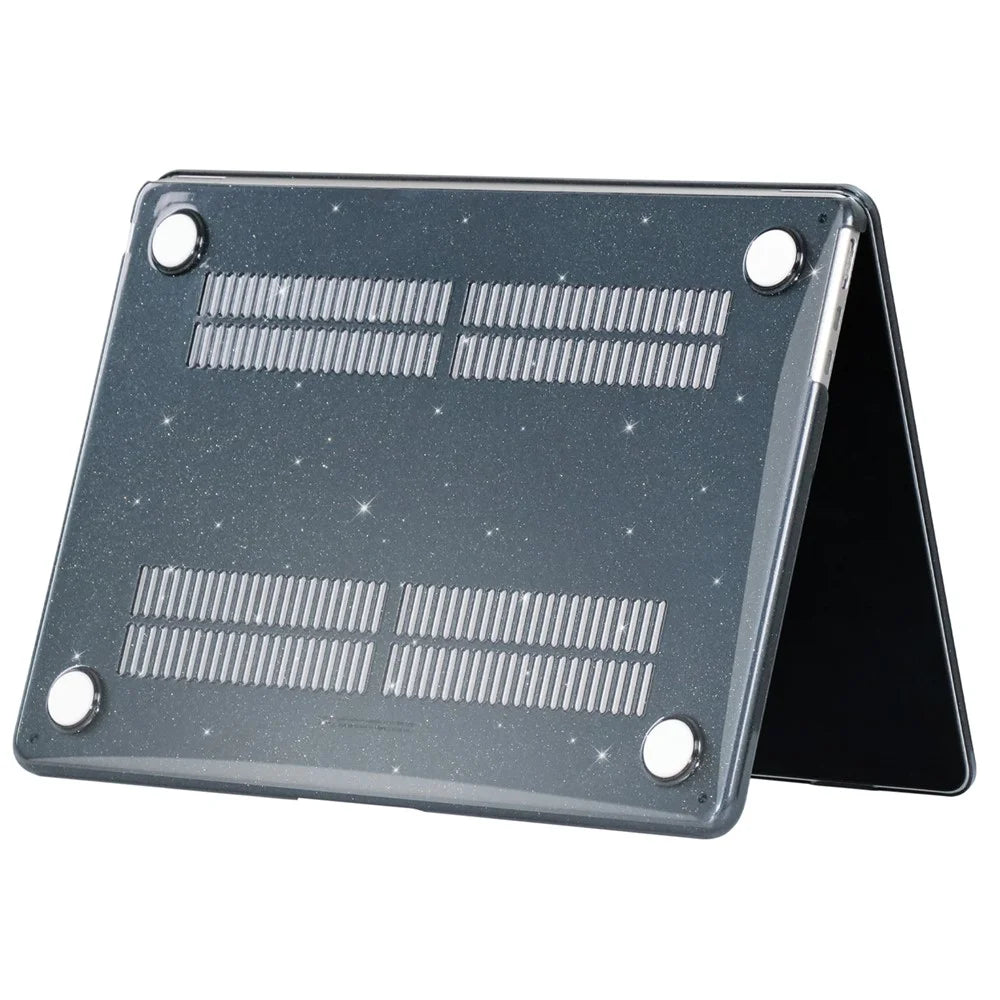For MacBook Air 13 inch (2010) A1369 / (2013) A1466 Case Hard PC Laptop Cover Full Protection - Black - 5