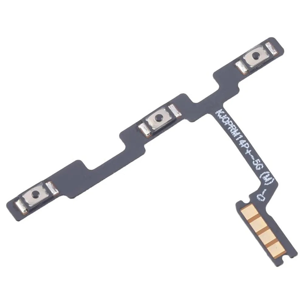 For Realme 14 Pro+ 5G Power On / Off and Volume Flex Cable (Without Logo) - 2