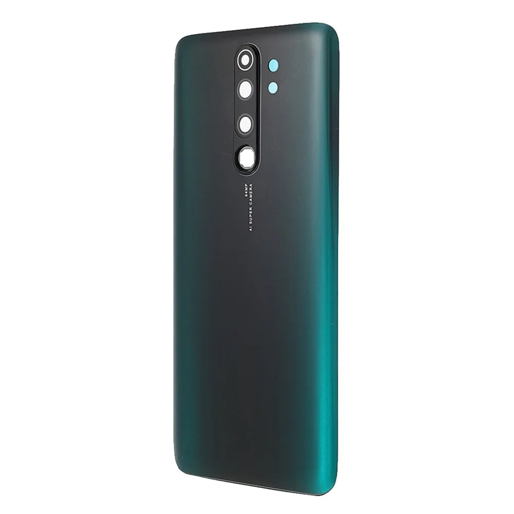 For Xiaomi Redmi Note 8 Pro Battery Housing Back Cover with Camera Ring Lens Cover Replacement (without Logo) - Green - 2