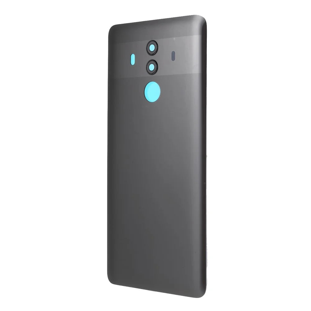 Back Battery Housing Cover with Camera Ring Lens Cover Part (without Logo) for Huawei Mate 10 Pro - Black - 2