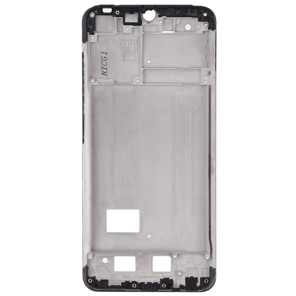 For vivo Y93/Y91/Y95 Middle Plate Frame (A-Side) + Sensor Flex Cable Repair Part (without Logo) - Black - 3