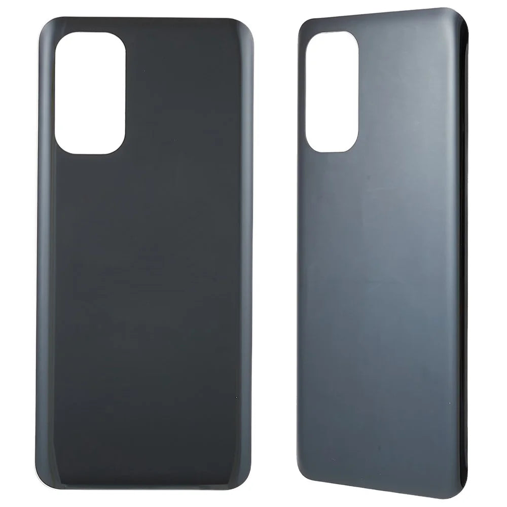 For Oppo Reno5 4G/5G Phone Replacement Back Battery Housing Cover (without Logo) - Black - 1