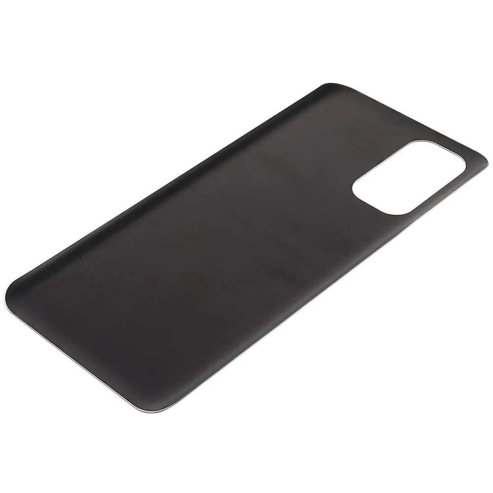 For Oppo Reno5 4G/5G Phone Replacement Back Battery Housing Cover (without Logo) - Black - 6