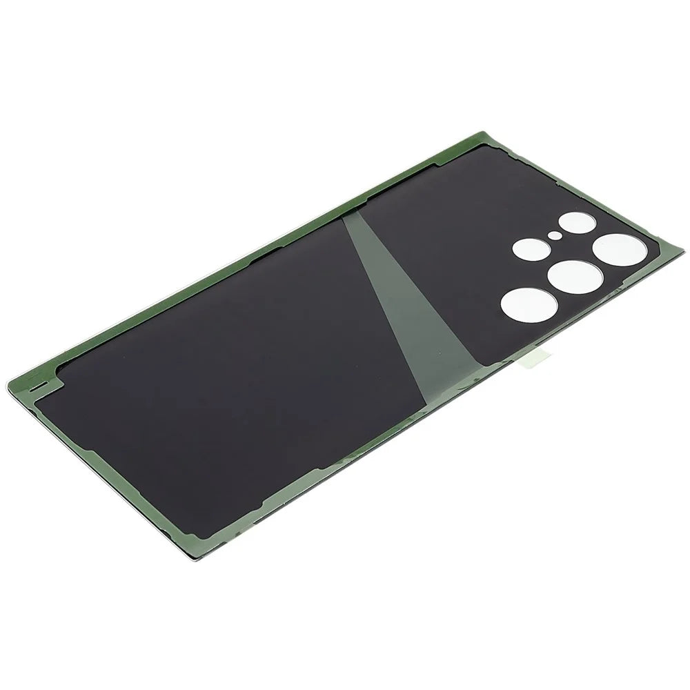 For Samsung Galaxy S22 Ultra 5G S908 Battery Housing Cover with Adhesive Sticker Replacement Parts - Black - 7