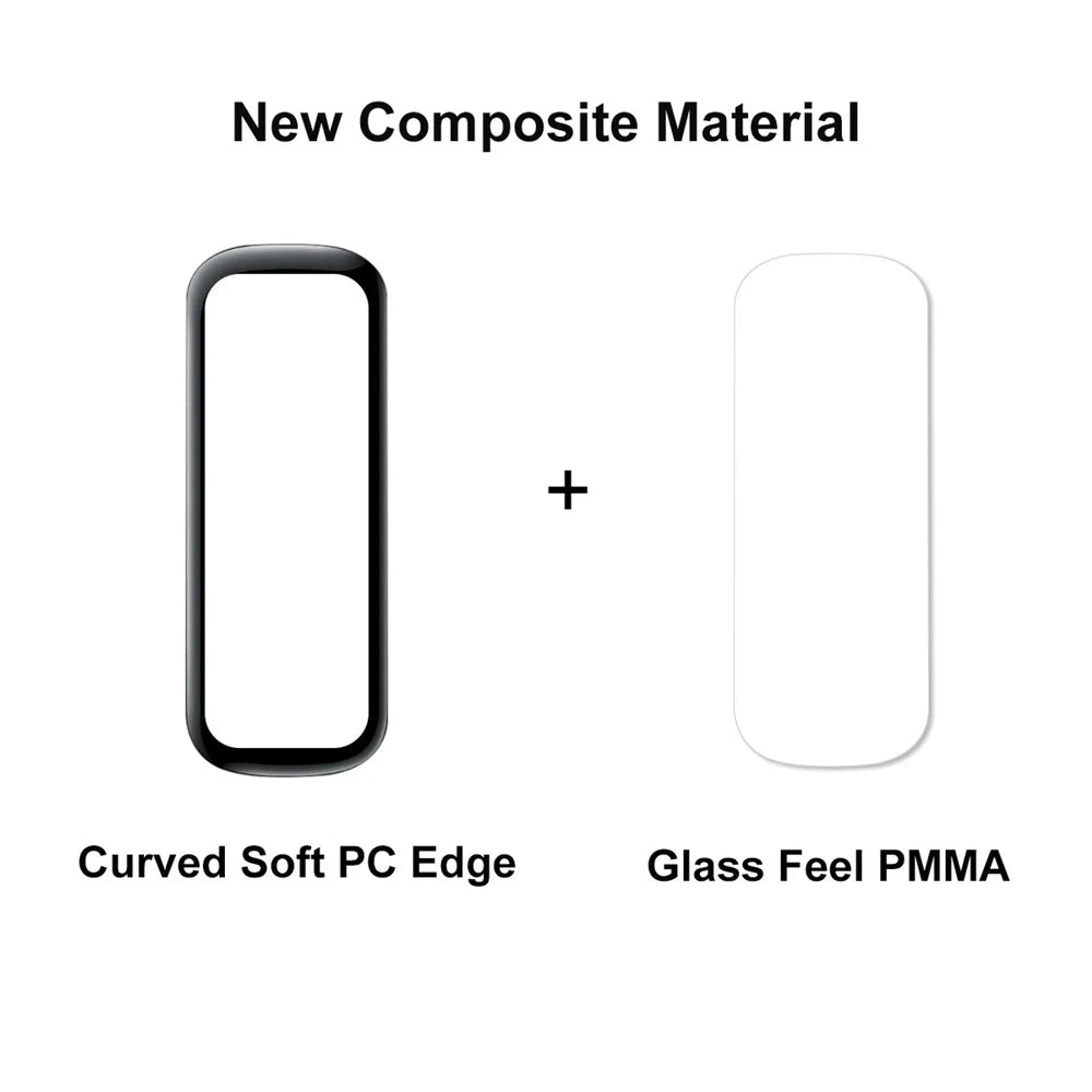ENKAY HAT PRINCE 2Pcs / Set for Samsung Galaxy Fit2 Full Screen Protector 3D Curved Soft PC Edge + PMMA Ultra Clear Film - 3