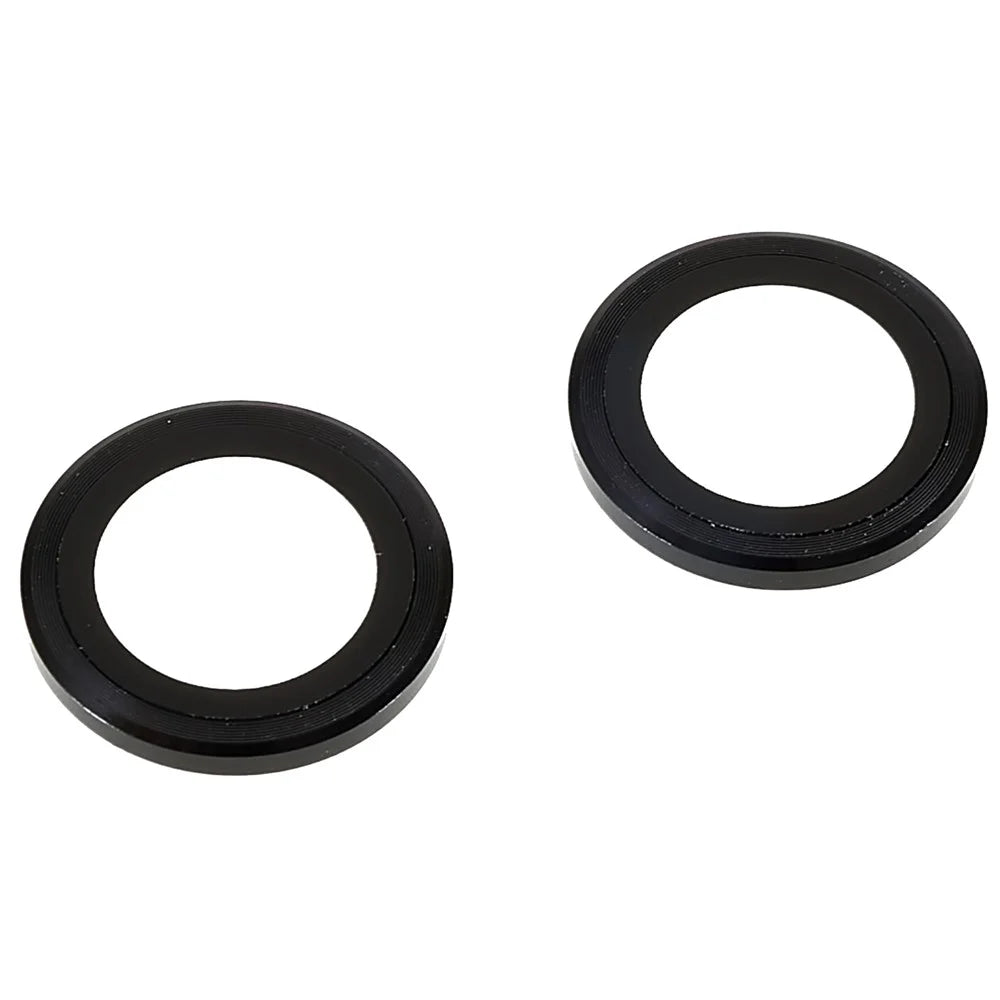 2Pcs / Set Phone Rear Camera Lens Protector for iPhone 14 6.1 inch / 14 Plus 6.7 inch, Anti-scratch High Transmittance Tempered Glass Lens Protection Film - Black - 3