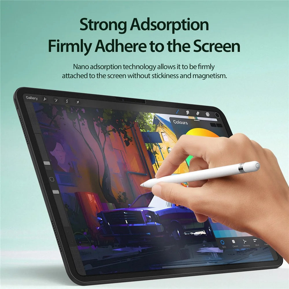 DUX DUCIS Naad Series for iPad Pro 13 (2025) / 13 (2024) Screen Protector Matte PET Paperfeel Film Removable, Reusable - 5