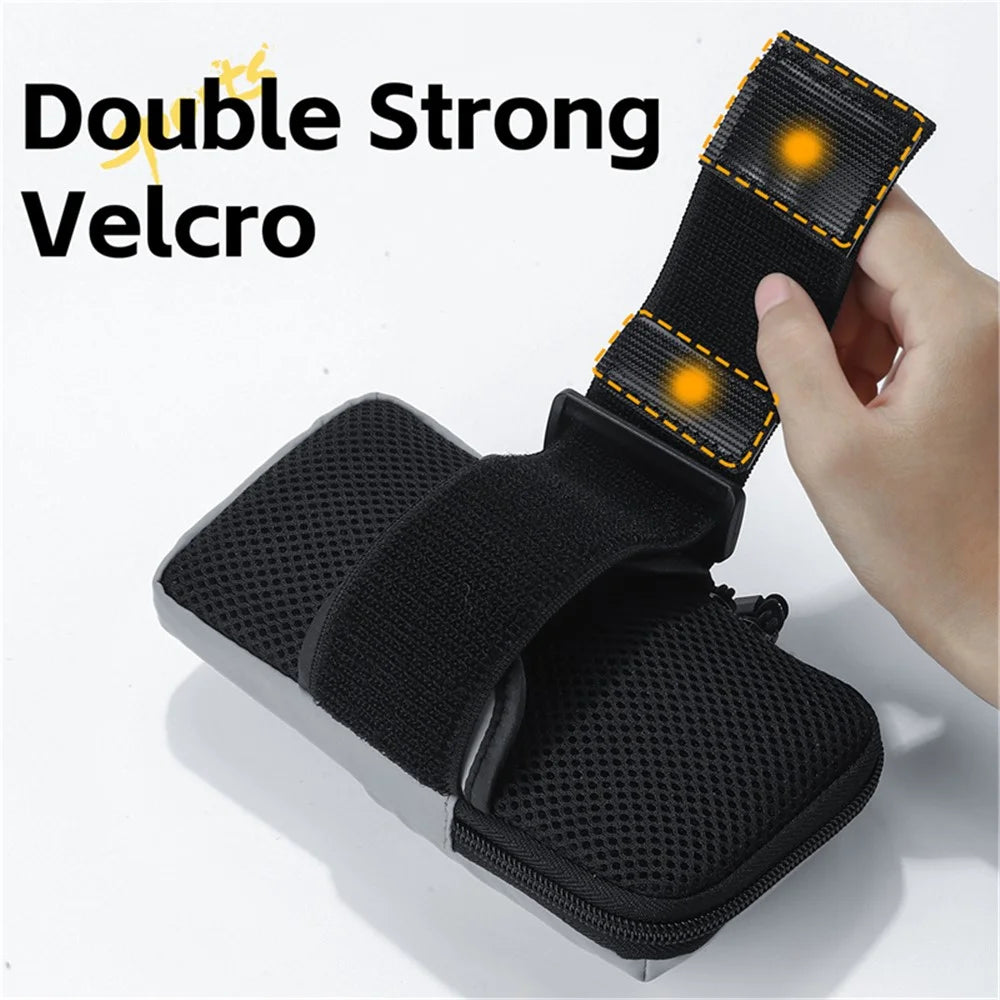 WEST BIKING YP0707365 Fitness Running Arm Bag Phone Storage Armband Bag - Grey - 2