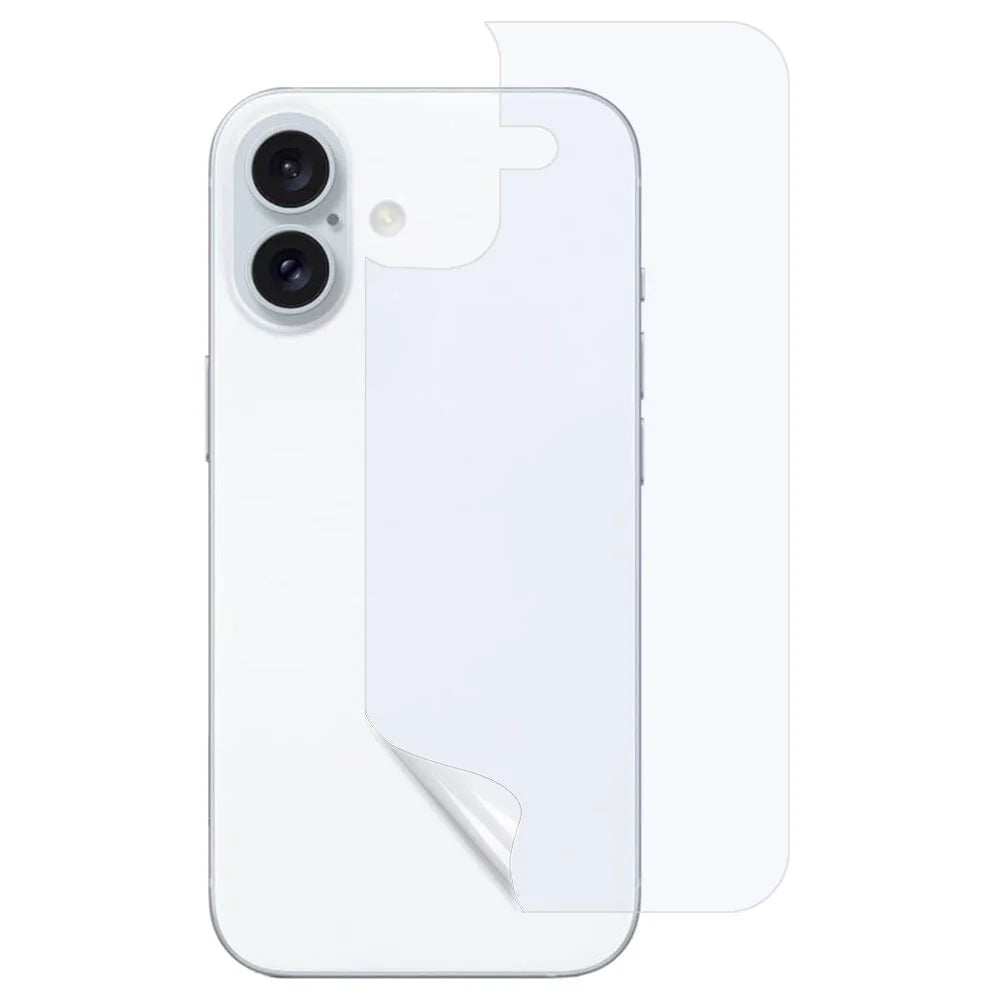 For iPhone 16 Phone Back Protector Anti-blue-ray Explosion-proof Soft PET Back Film - 1