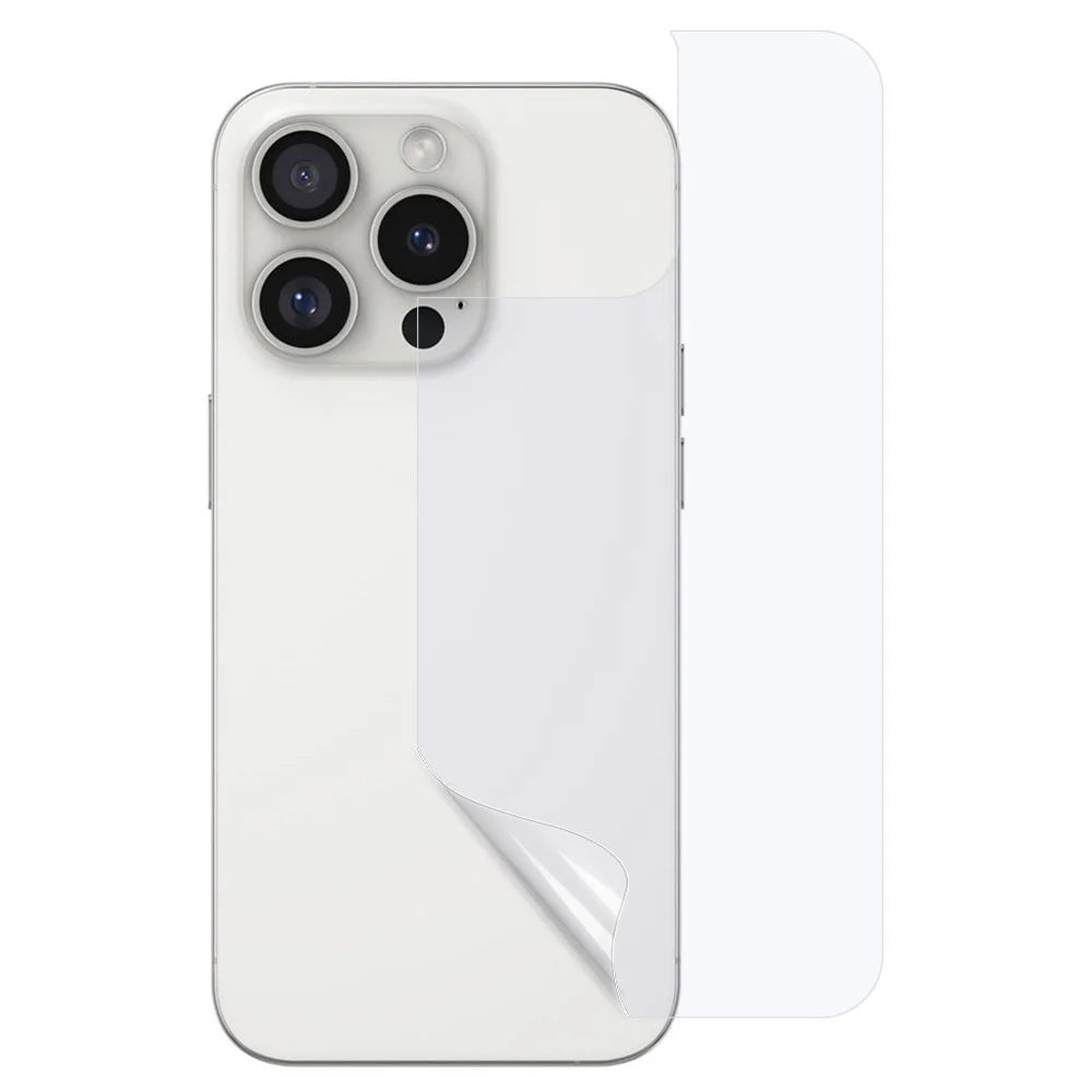 For iPhone 16 Pro Max Phone Back Protector Anti-blue-ray Explosion-proof Soft PET Back Film - 1