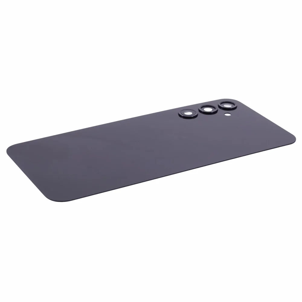 For Samsung Galaxy A24 4G (162.1 x 77.6 x 8.3mm) A245 Battery Housing with Camera Lens Cover (Without Logo) - Black - 4