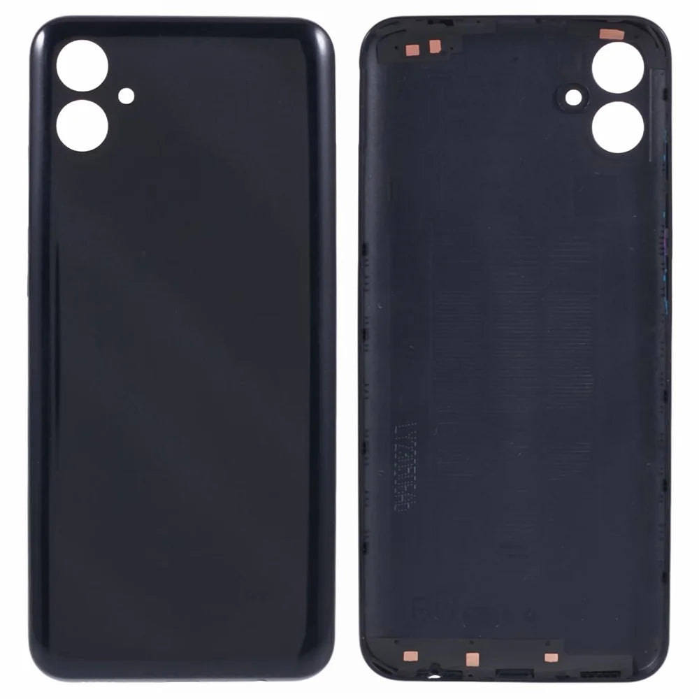 For Samsung Galaxy A04e 4G A042 Back Battery Housing Cover Part (Without Logo) - Black - 1