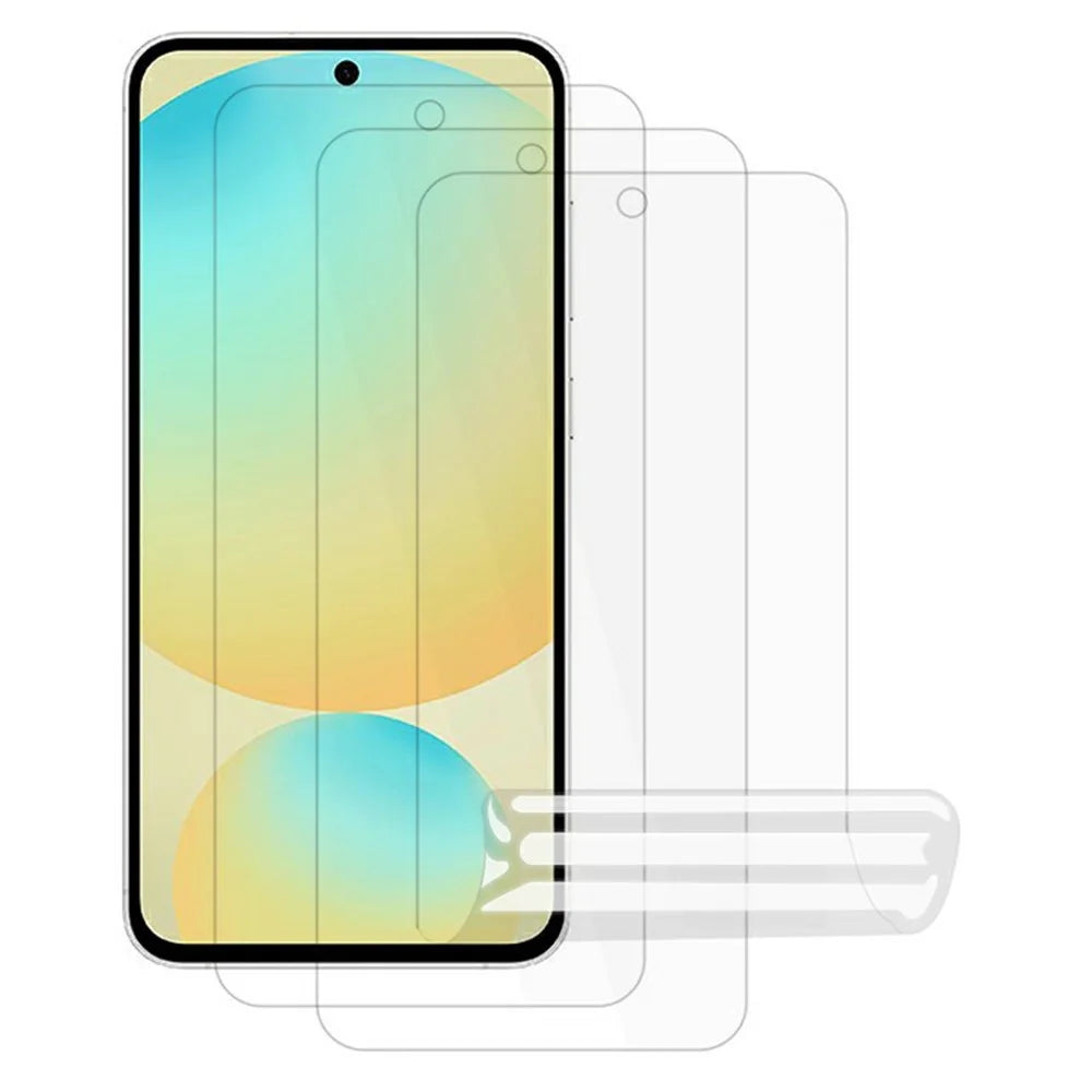 3Pcs For Samsung Galaxy S24 FE Screen Protector Soft Hydrogel TPU Anti-Scratch Screen Film - 1