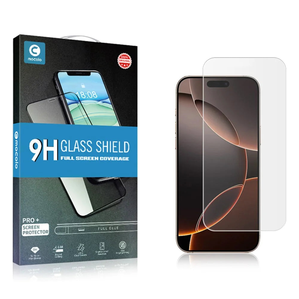 MOCOLO 50Pcs For iPhone 16 Pro Max Screen Protector Anti-Scratch Clear Tempered Glass Film - 5