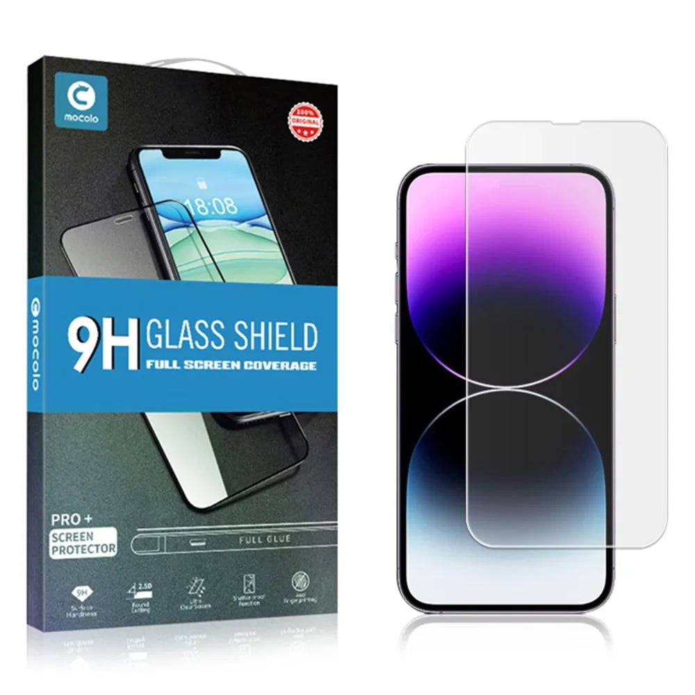 MOCOLO 50Pcs For iPhone 13 Pro Max Screen Protector Anti-Scratch Clear Tempered Glass Film - 5