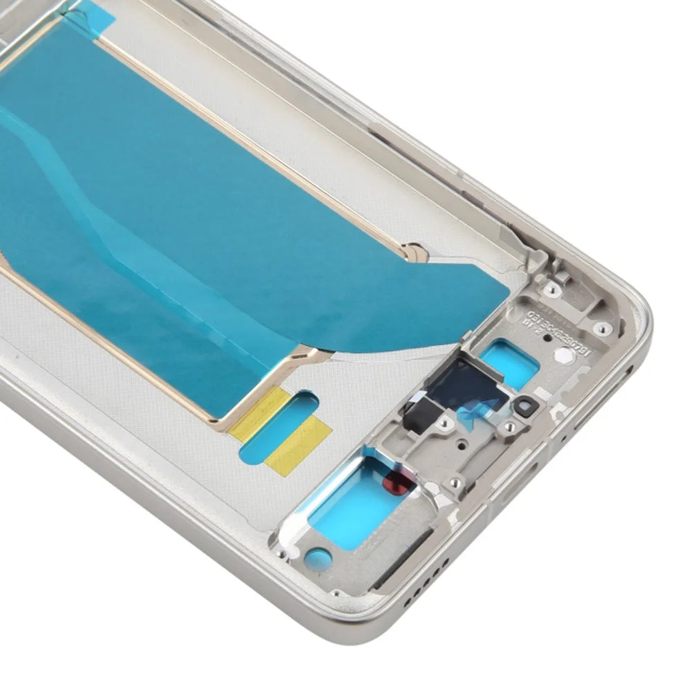 For Xiaomi Redmi K70 Ultra / 14T Pro OEM Middle Plate Frame Repair Part (A-Side) (Without Logo) - Gold - 4