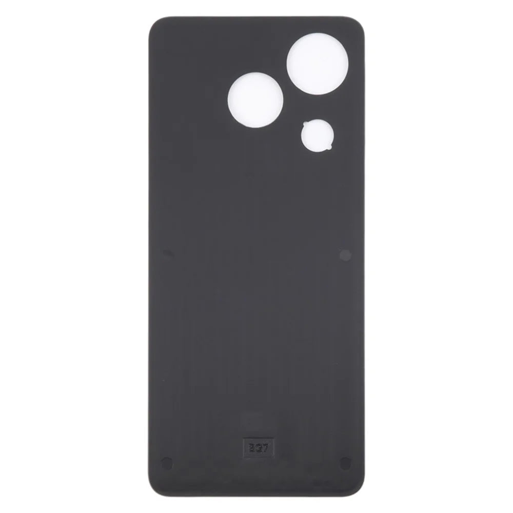 For TECNO Spark 20C Back Battery Housing Cover Replacement Part - Black - 3