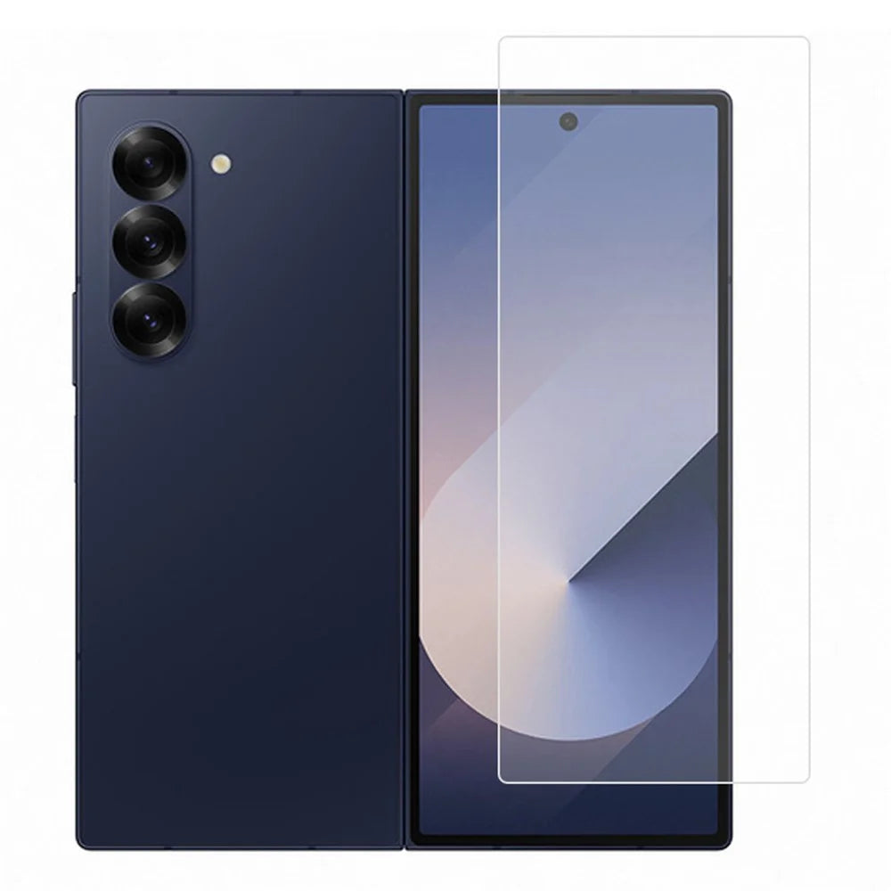 For Samsung Galaxy Z Fold7 5G Front Screen Protector 0.3mm Arc Edge Ultra Clear Tempered Glass Film - 1