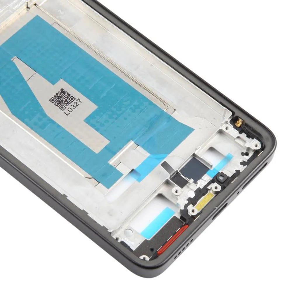 For Xiaomi 14T Middle Plate Frame (A-Side) Repair Part (Without Logo) - Black - 4