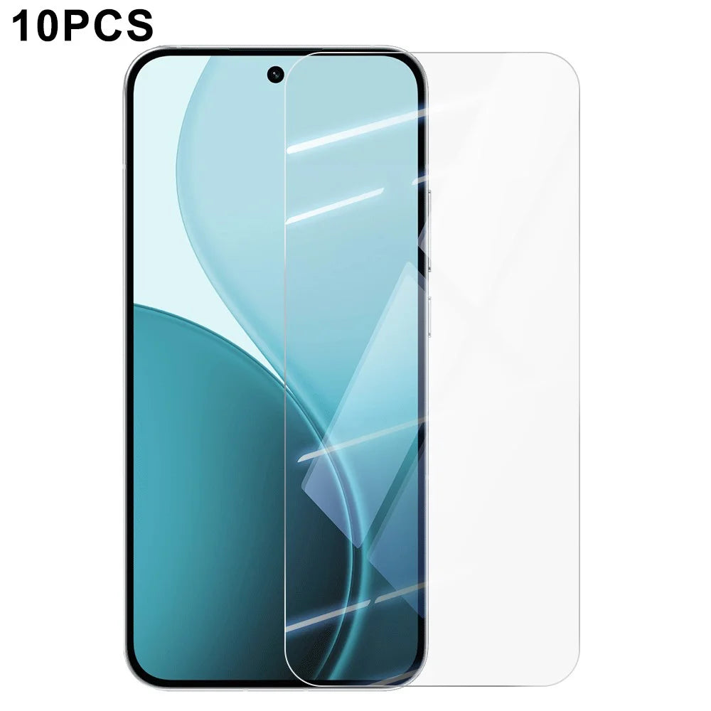 RURIHAI 10Pcs For Oppo Reno14 Pro 5G (Global) Screen Protector 0.26mm 2.5D High Aluminium Silicon Glass Film - 1