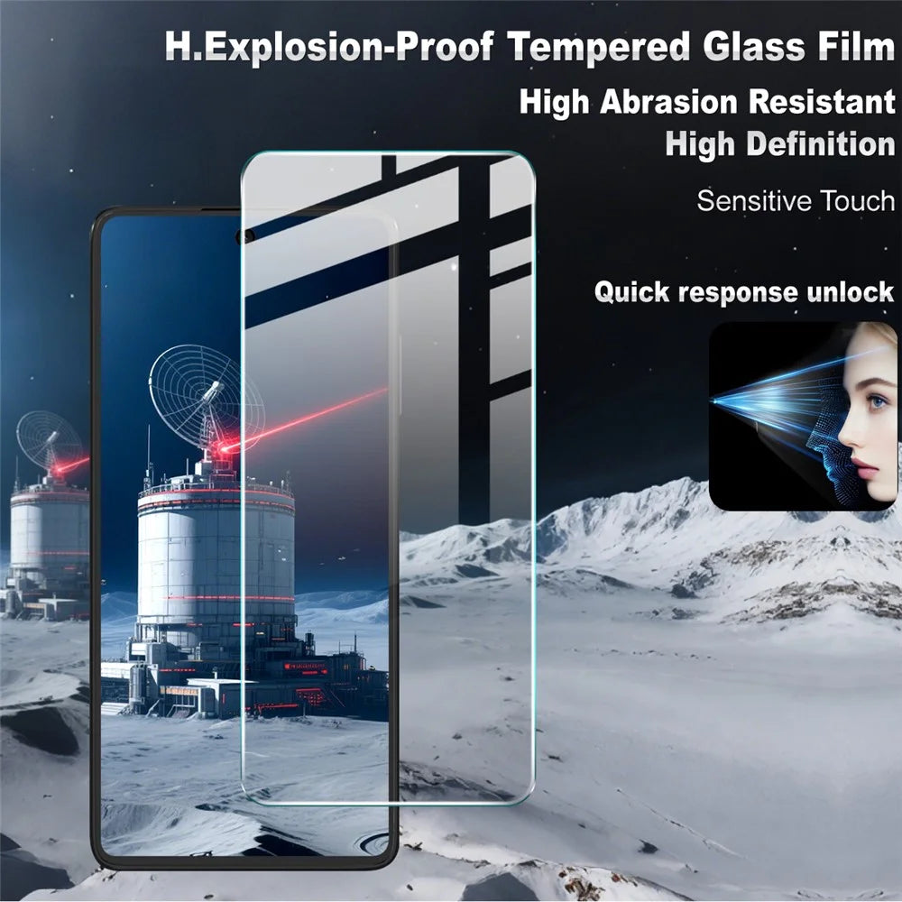 IMAK H Series For HMD Crest 5G Tempered Glass Screen Protector Shatter-Proof Protection - 3
