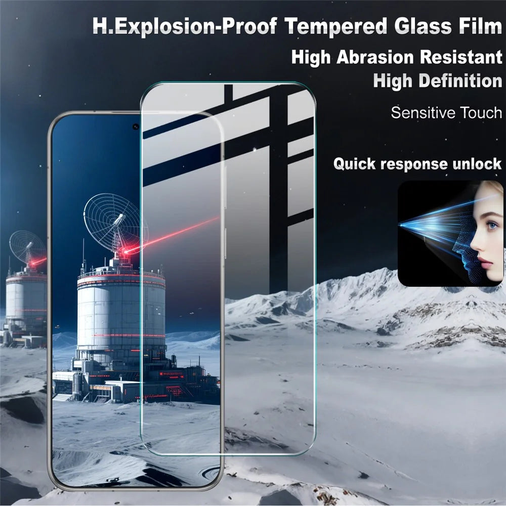 IMAK H Series For Huawei Pura 90s Pro 5G / Pura 90 Pro / Pura 80 Tempered Glass Screen Protector Shatter-Proof Protection - 2