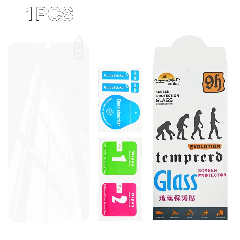 RURIHAI For Samsung Galaxy A08 5G / A08 4G / A07 4G Screen Protector 0.26mm 2.5D High Aluminium Silicon Glass Film - 7