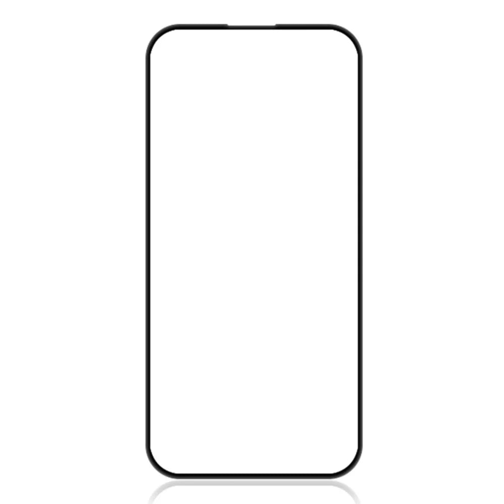 AMORUS 2Pcs For iPhone 18 Pro Max / 17 Pro Max Screen Protector Shatterproof Silk Printing Tempered Glass Film - Black - 2