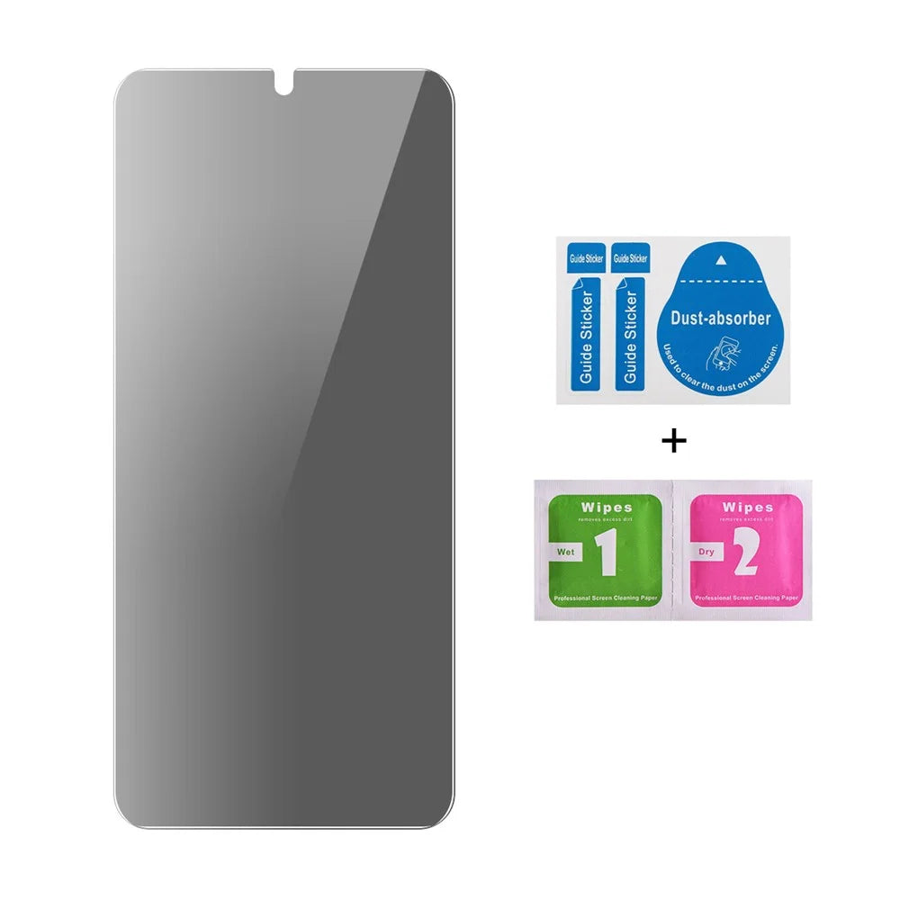 JUNSUNMAY 25Pcs For Samsung Galaxy A06 4G / 5G Anti-Spy Tempered Glass Screen Protector Anti Drop HD Clear Film - 4