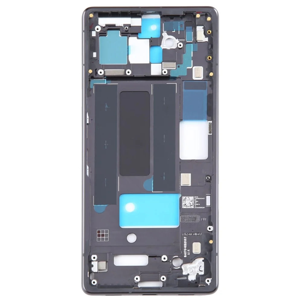 For Google Pixel 7a OEM Middle Plate Frame Replacement (Without Logo) - Black - 2