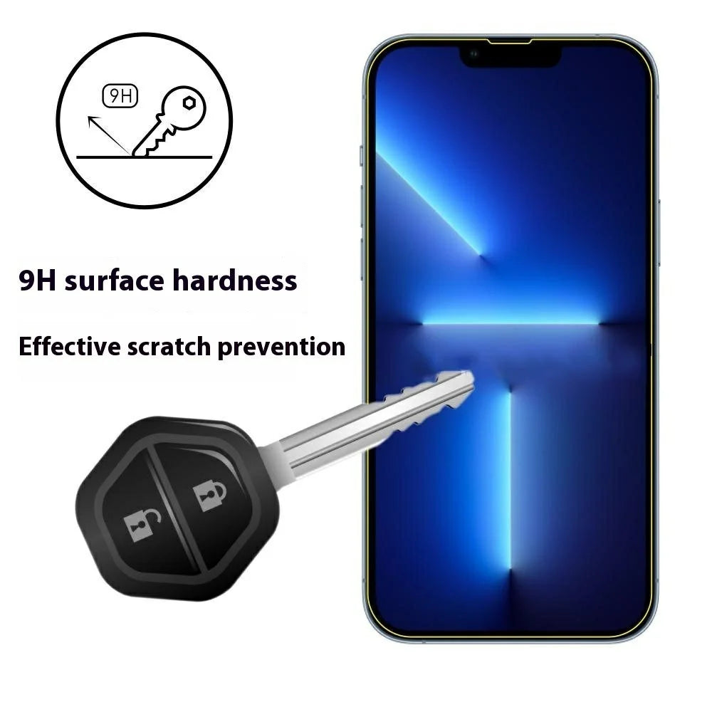 ITIETIE 2Pcs For iPhone 13 Pro 6.1 inch Screen Protector 0.25mm High Aluminium-Silicon Glass Clear Film - 4