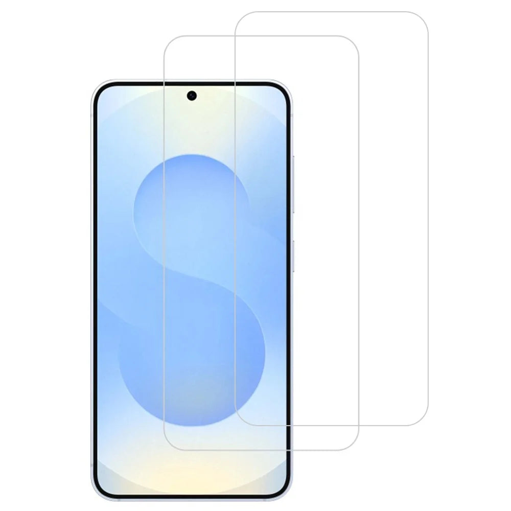 ITIETIE 2Pcs For Samsung Galaxy S25+ / S24+ Screen Protector 0.25mm High Aluminium-Silicon Glass Clear Film - 1