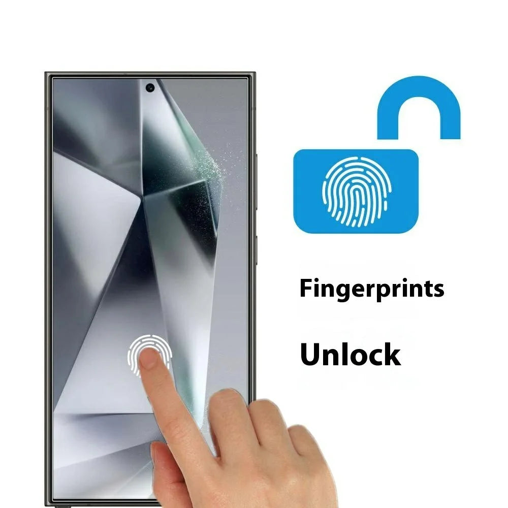 ITIETIE 2Pcs For Samsung Galaxy S24 Ultra Screen Protector 0.25mm High Aluminium-Silicon Glass Clear Film - 3