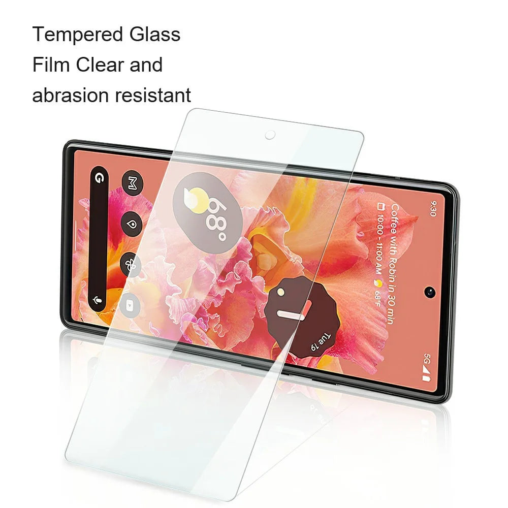 AMORUS For Google Pixel 10 Pro Fold Front Screen Protector 2.5D Arc Edge 9H High Aluminum-Silicon Glass Film - 5