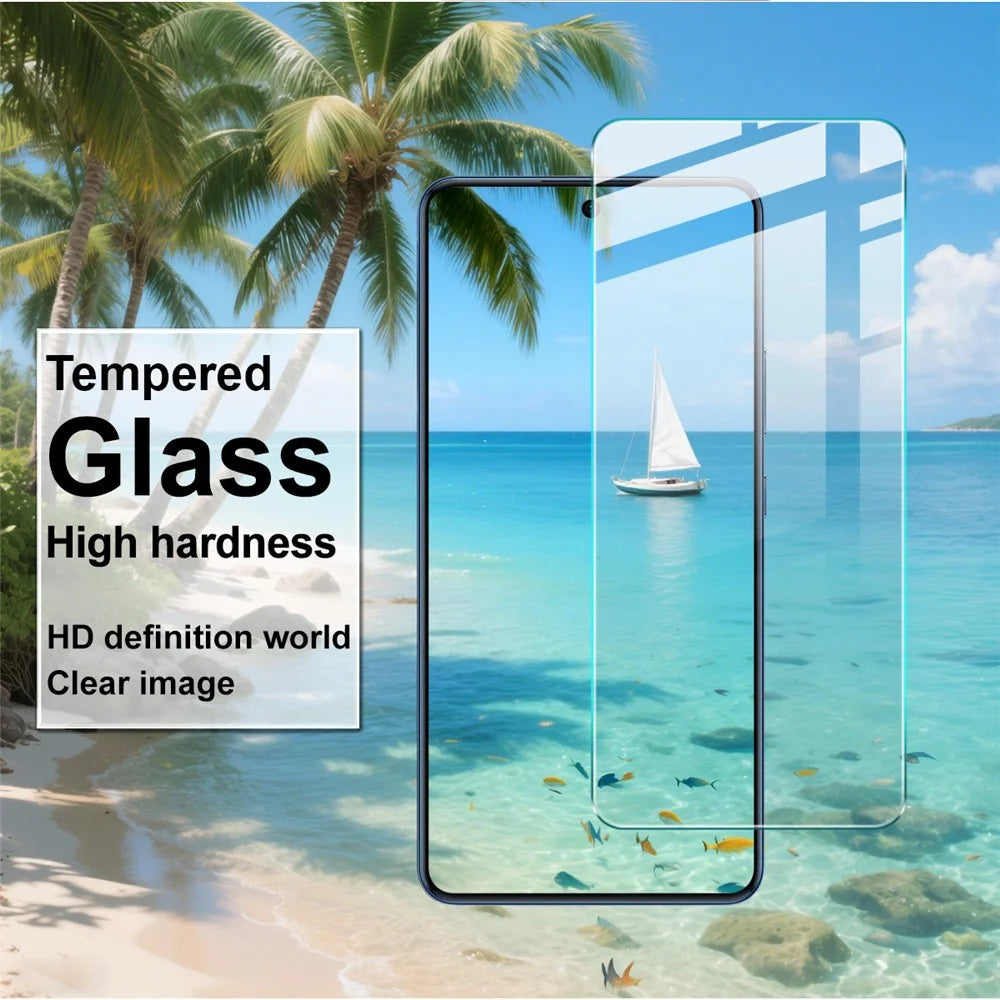 IMAK H Series Screen Protector For Oppo A6 GT 5G / A6 Max 5G / F31 Pro+ 5G Tempered Glass Film (Not Complete Coverage) (Fingerprint Unlock) - 2