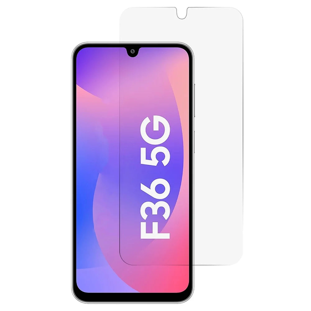 Screen Protector For Samsung Galaxy F36 5G / M36 5G High Aluminium Silicon Glass Film 2.5D Arc Edge - 1