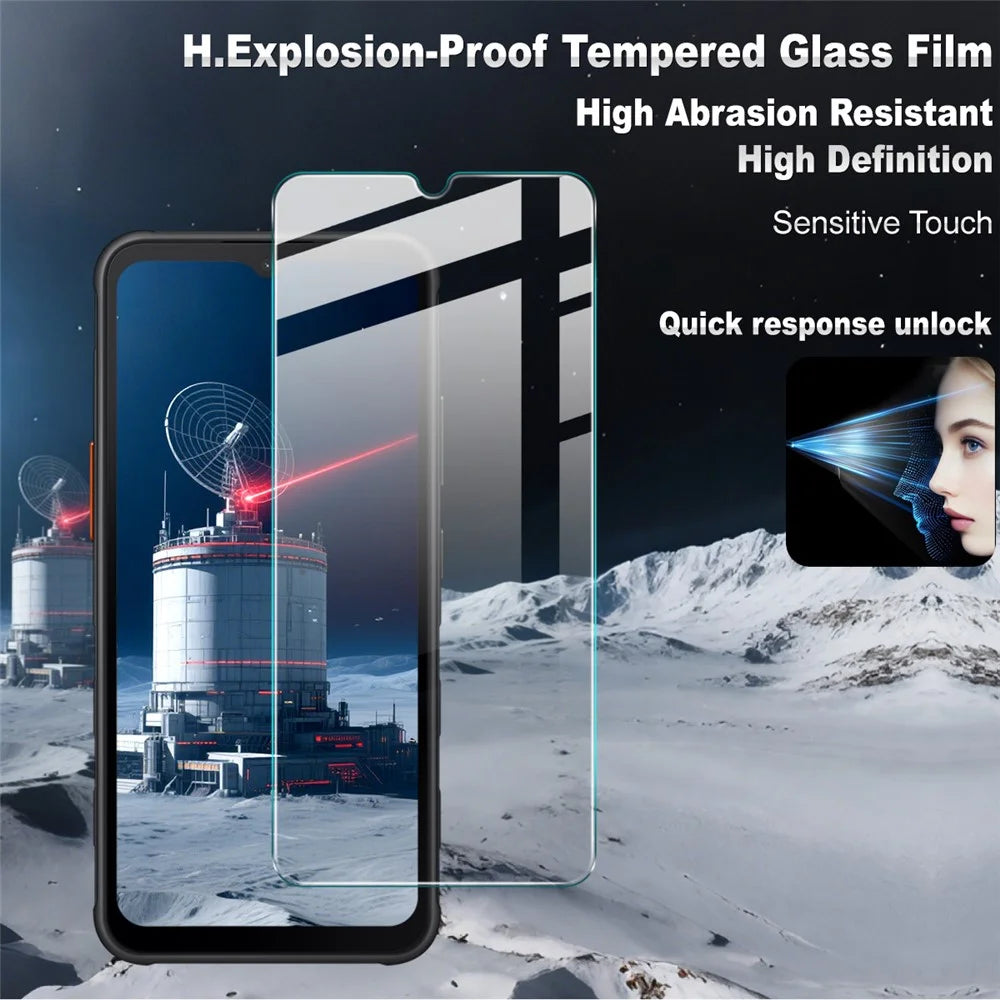 IMAK H Series For Samsung Galaxy Xcover7 / XCover7 Pro Tempered Glass Screen Protector Shatter-Proof Protection (Not Complete Coverage) - 2