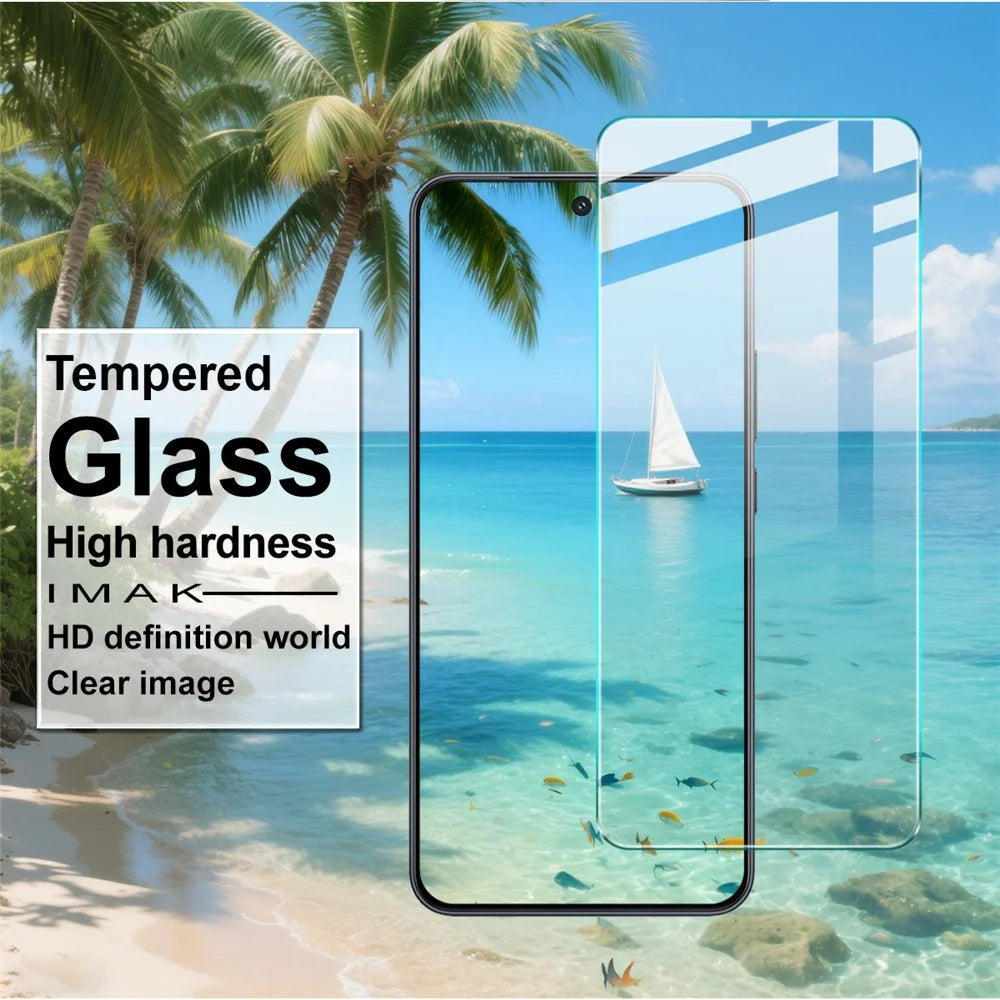 IMAK H Series For vivo Y500 Pro 5G Screen Protector Tempered Glass Film (Not Complete Coverage) (Fingerprint Unlock) - 7