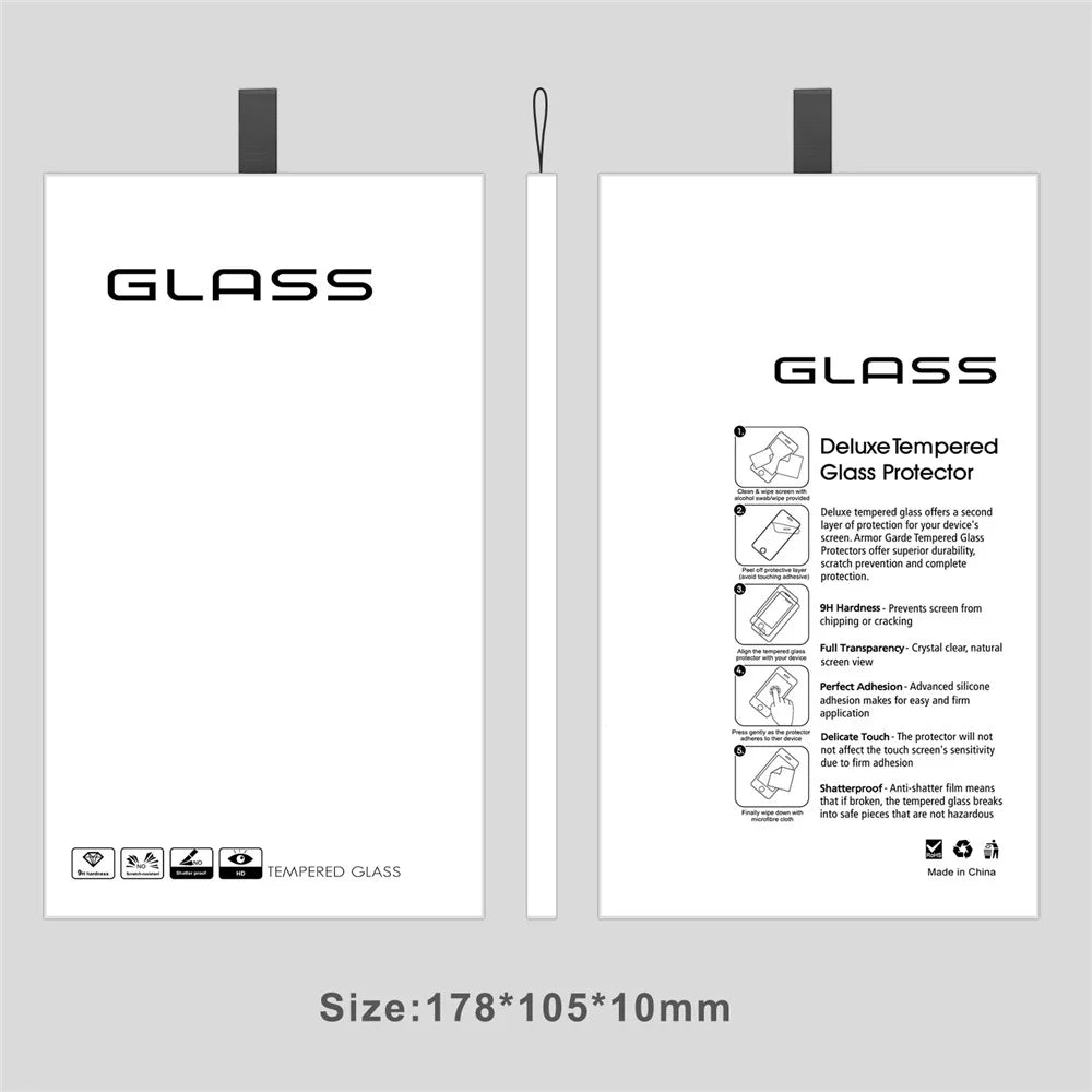 For iPhone 18 Pro Max / 17 Pro Max HD Full Screen Protector 0.18 mm Ultra Thin High Aluminium-silicon Silk Printing Tempered Glass Film - 7