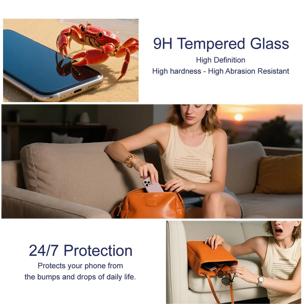 IMAK H Series For Huawei nova 15 Ultra 5G / 15 Pro 5G Tempered Glass Screen Protector Film with Dust-free Installation Tool - Transparent - 5