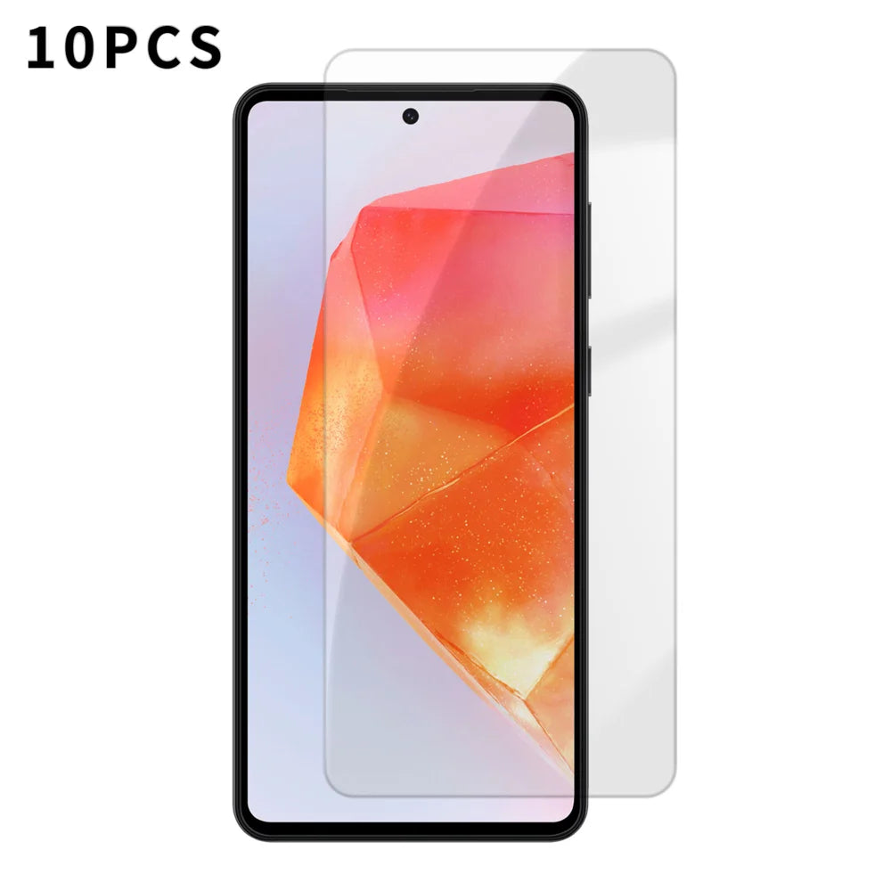 For Samsung Galaxy C55 5G 10Pcs HD Screen Protector High Aluminium-silicon Anti-fingerprint Tempered Glass Film (Not Complete Covering) - As Shown - 1