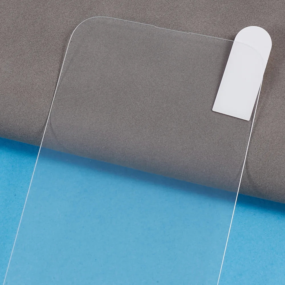 For iPhone 17 Screen Protector High Aluminum-Silicon Glass Film Full Glue HD Clarity 0.25 Arc Edge (NOT Complete Covering) - Transparent - 4