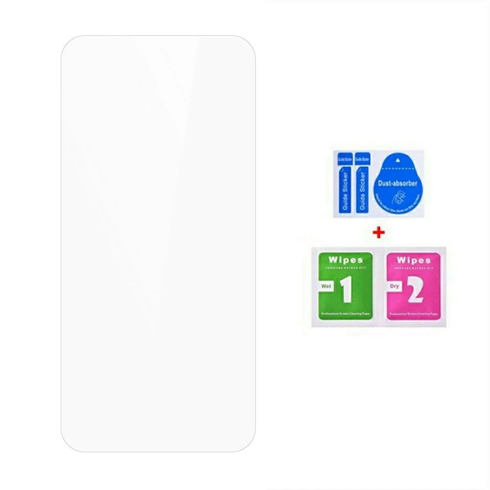 5Pcs For Honor 600 Lite 5G Front Screen Protector 0.3mm 2.5D Tempered Glass Film, Not Full Covering - Transparent - 2