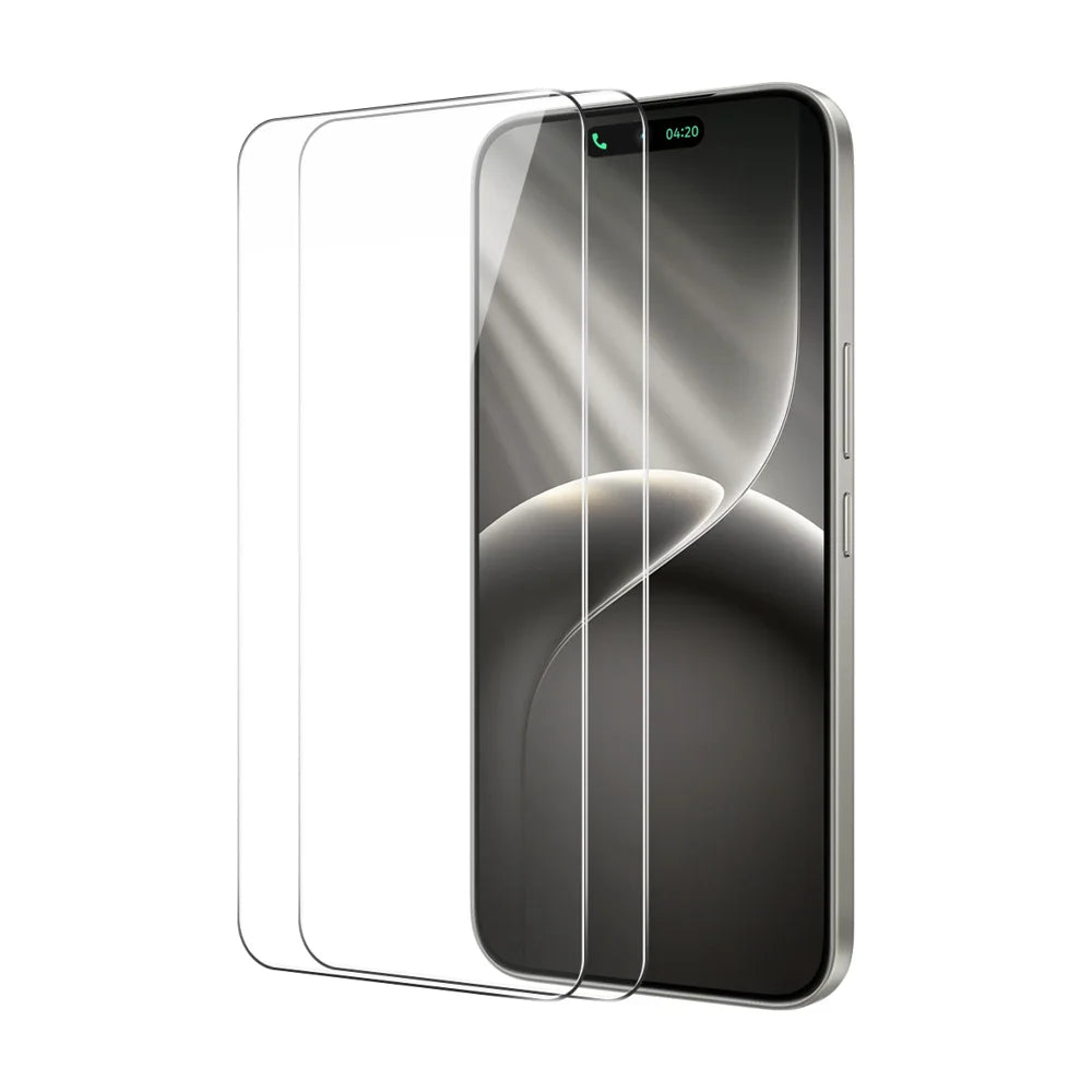 ENKAY HAT PRINCE For TECNO Camon 50 4G 2Pcs Screen Protector 9H Clear Full Glue High Aluminum-Silicon Glass Film (NOT Complete Covering) - Transparent - 1