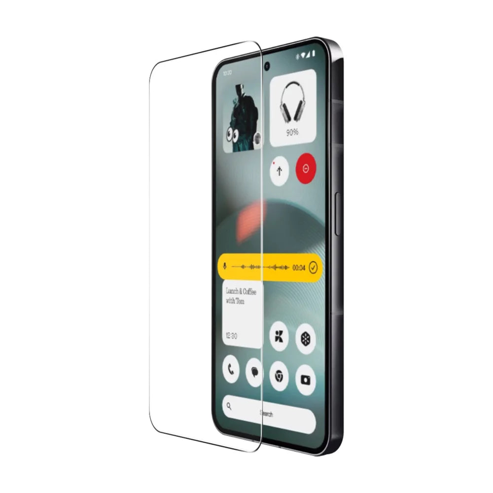 ENKAY HAT PRINCE For Nothing Phone (4a) Pro / Nothing Phone (4a) Screen Protector 9H Full Glue High Aluminum-Silicon Glass Film (NOT Complete Covering) - Transparent - 1