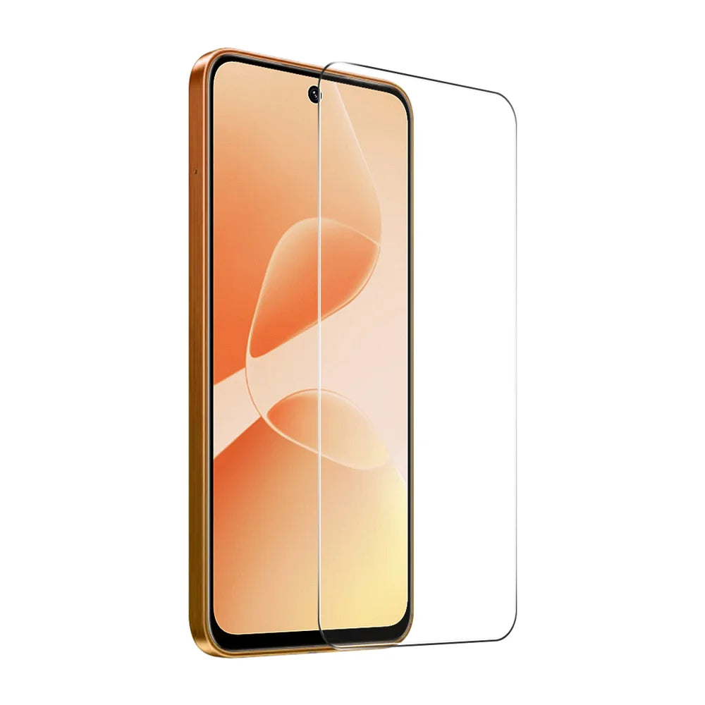 ENKAY HAT PRINCE For Infinix Smart 20 4G Screen Protector 9H Full Glue High Aluminum-Silicon Glass Film (NOT Complete Covering) - Transparent - 1