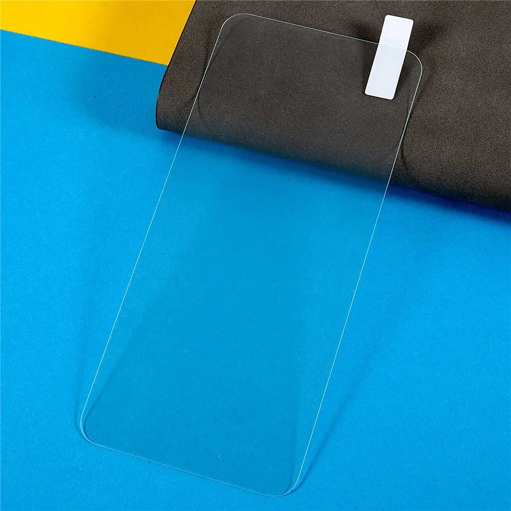 For Oppo K14x 5G Screen Protector 2.5D High Aluminium-Silicon Glass Film Electroplated Coating (Not Complete Covering) - Transparent - 3