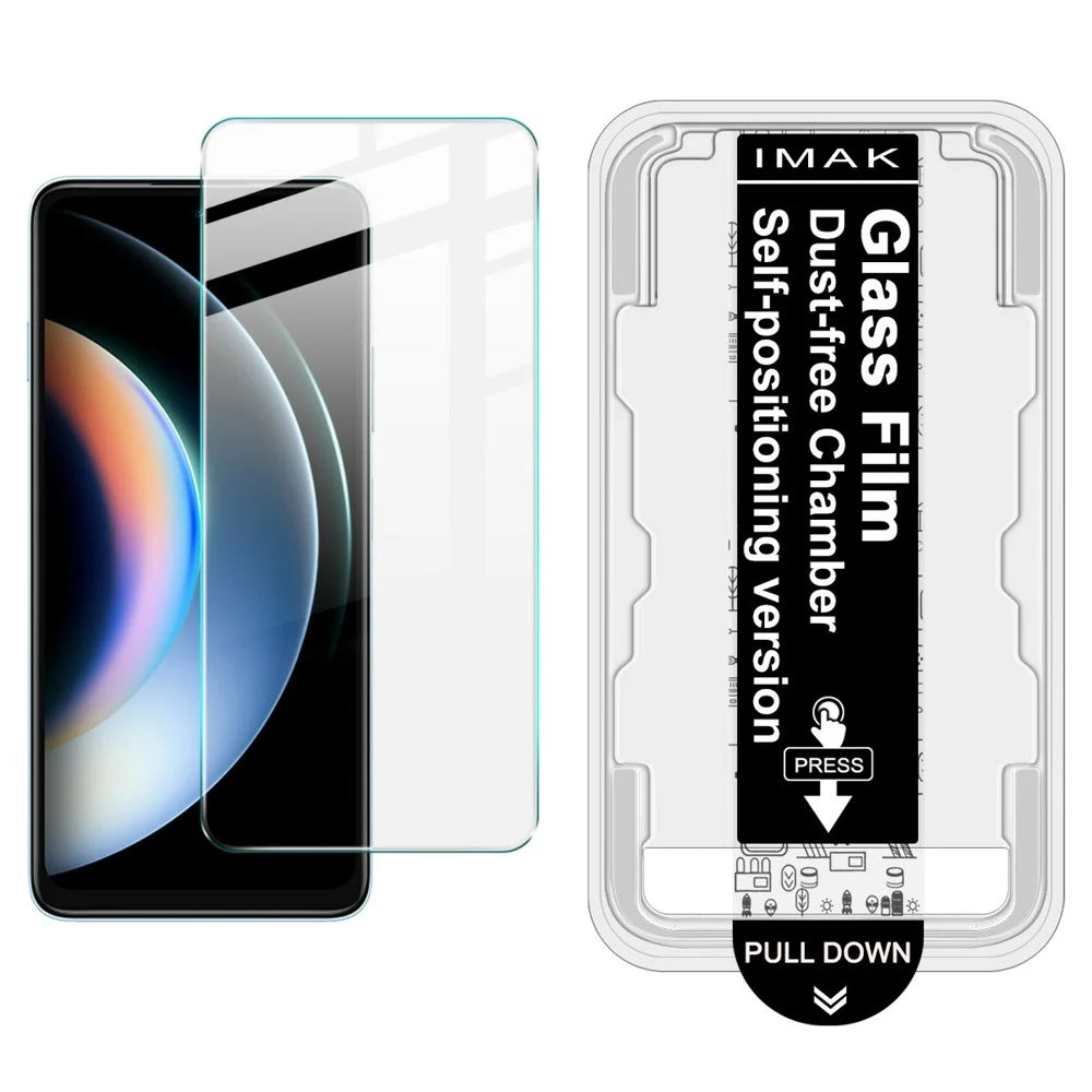 IMAK H Series For Huawei Enjoy 90 / Enjoy 90 Plus Tempered Glass Screen Protector Film with Dust-free Installation Tool - Transparent - 1