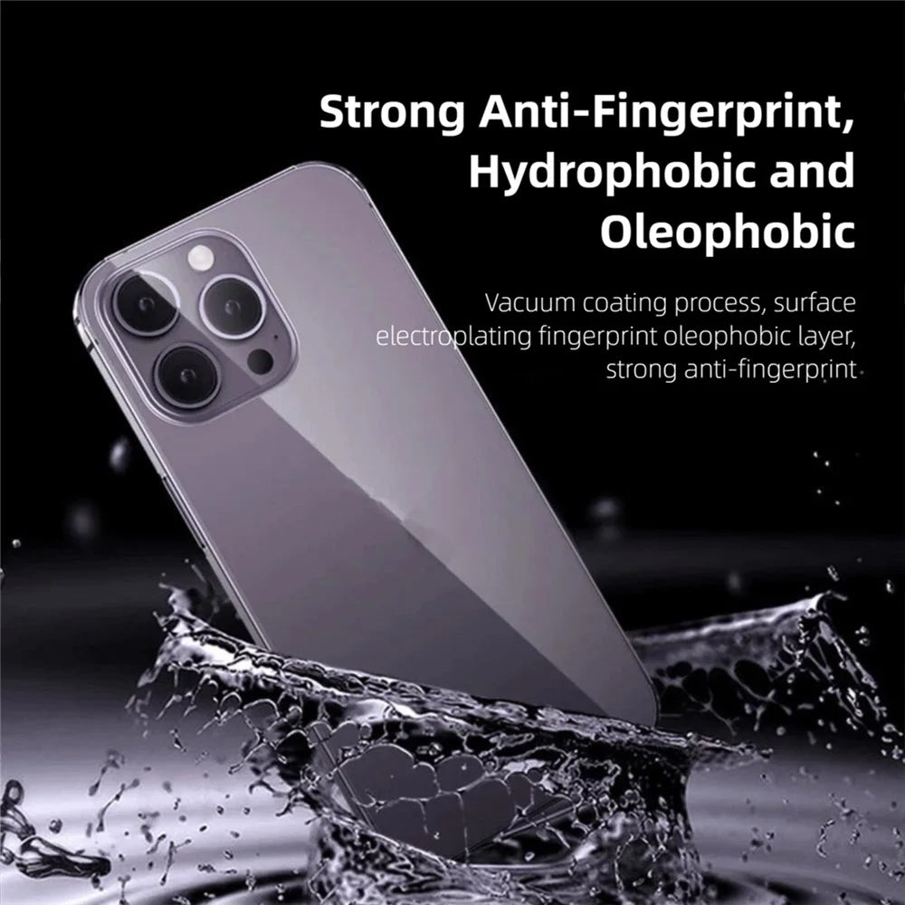 25Pcs For iPhone 17 Pro Max Back Screen Protector Full Coverage Matte TPU Hydrogel Film - 3