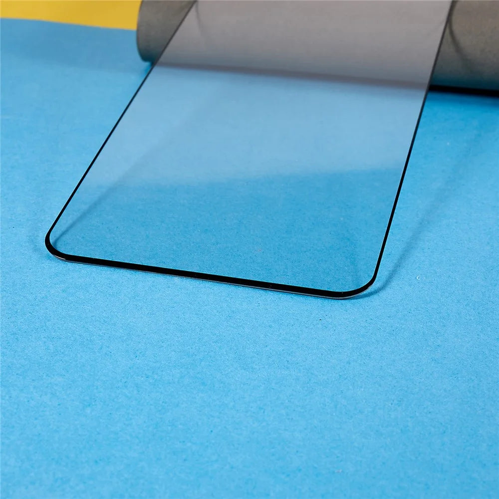 For Realme 10 Pro 5G Full Glue Black Edge Silk Printing Tempered Glass Screen Protector Ultra Clear Full Coverage Film - 7